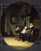 Gerrit Dou Burgomaster Hasselaar and His Wife oil painting on canvas